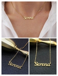 Kalung Nama Arab Lapis Emas 24k Bisa Custom sesuka hati // Liontin Custom Huruf Arab Lapis emas 24k