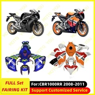 Motorcycle Injection full Fairing Kit fit For HONDA CBR1000RR CBR 1000RR CBR1000 RR 2008 2009 2010 2