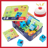Face change rubik cube expression stacking toy