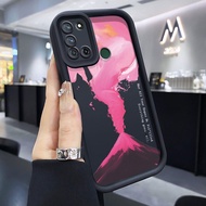 Case For Realme 7i C17 Color Explosion Volcano Silicone Phone