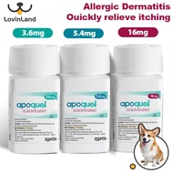 Apoquel 3.6mg 5.4mg 16mg Oclacitinib Maleate Tablets For Dogs Only 1/5/10/20 Tablets