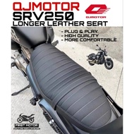 QJMOTOR SRV250 SRV 250 LONGER LEATHER SEAT MODIFIED MODIFY ACCESSORIES ACCESSORY