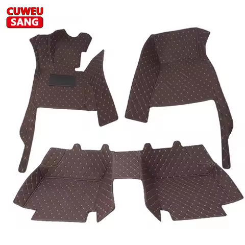 Custom Car Floor Mats For MINI CLUBMAN JCW-CLUBMAN R55 F54 Auto Carpets Foot Coche Accessories
