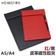 Folder a5 Hotel a4 Pad Folder Leather Writing Board Menu Ordering Signature Business Office Folder F
