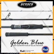 SENSES GOLDEN BLUE 3RD GENERATION  OF BLUE HEAVEN JIGGING ROD 1 piece rod fishing rod spinning rod a