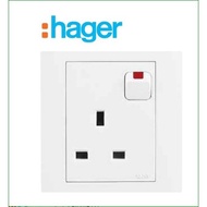 HAGER STYLEA 13A SWITCH SOCKET