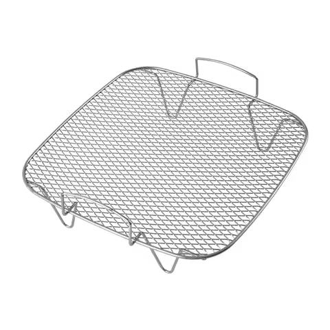 B98A-8 To 12QT Air Fryer Accessories-9.37 Inch Hold, Layer Dehydrator Rack, Toast Rack In Stainless 