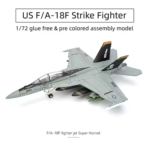 1/72 Military Series Building Block F18 VF103 Tomcat Super Hornet Jet Pirate Flag Fighter US Navy Pl