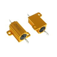 25W Gold Aluminum Shell Resistor 5% 00.05 R 0.1 R 0.2 R 0.3 R 1R 1.5 R 4R 4.7 R 6.8 R 7.5 R 8R 10R 1