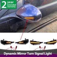 2x Dynamic Side Mirror Blinker Light LED Turn Signal Lamps For  Honda Civic MK8 8th Hatchback 3 door