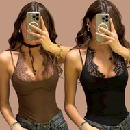 Havanas bodysuit Sexy Lace Strap Top Three Colors Lady