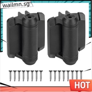 Adjustable Pool Gate Hinges with Alignment Legs, 2pcs Self-Closing Gate Hinges Featuring Safety Caps