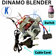 sparepart DINAMO Mesin Blender Kapsul Quatre + kabel colokan