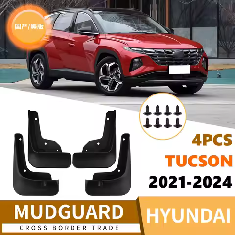 For Hyundai Tucson 2021-2024 domestic American version car fender skin fender flares universal fende