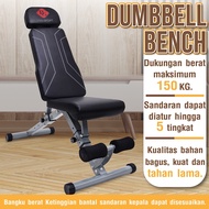 HTD Sport Sit Up Stand Dumbbell Bench Kursi Gym Fitness