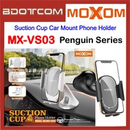 Moxom MX-VS03 Penguin Series Suction Cup Car Mount Phone Holder for Samsung / Apple / Xiaomi / Huawei / Oppo / Vivo