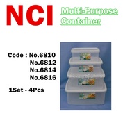NCI 6810/6812/6814/6816 Multi-purpose Container