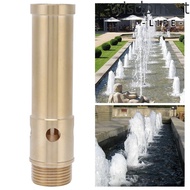 WISDOMEST Fountain Nozzle, G1.5 Inch DN40 Brass Fountain Sprinkler, Durable Easy To Install Male Thr