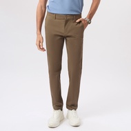 LTD กางเกง ผ้าชิโน่ ทรงสลิม ผู้ชาย สีน้ำตาลเข้ม | Slim Fit Chino Pants | 03574