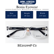 Bonia Eyewear BE20299P Series Size 52– Stylish Acetate Frames with German Engineering Influence