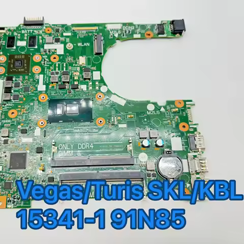 15341-1 17841-1 For Dell 3467 3476 15 3567 3576 Laptop Motherboard With Intel i3-6006U i5-7200U i7-8