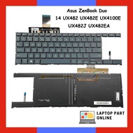 AS.US ZenBook Duo 14 UX482 UX482E UX4100E UX482J UX482EA UX482EAR Keyboard