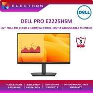 Dell Pro E2225HSM 22" FHD VA 100Hz Adjustable Stand Monitor ( Speaker, HDMI, DP, VGA, 3 Yrs Wrty )
