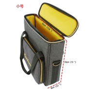 Vintage Vinyl Record Storage and Carrying Bag, Fits all Standard Records - 33 1/3, 45 and 78 RPM 黑胶C