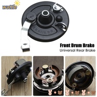 WATTLE Front Drum Brake Accesories Electric Bicycle Parts Shaft Rear Axle Car Brake Pads