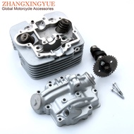 Motorcycle Cylinder Head Assembly & Camshaft & Rocker Arm & Valve For Suzuki GN125 GS125 DR125 157FM