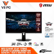 MSI G244F IPS 170HZ 1MS FHD FLAT AMD FreeSync Premium™ Technology 24 INCH GAMING MONITOR