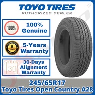 【OEM Mitsubishi Triton】245/65R17 Toyo Tires Open Country A28 *Year 2024/2025【S8 Webstore RM515.85】