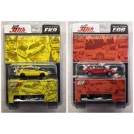 Hobbyjapan 164 Honda EG6 EK9 30th Anniversary Wall Card Alloy Collection Initial D Car Model