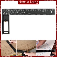 AOTO Carpenter Square Tool Combination Square 12Inch 300mm 15 7Inch 400mm Angles Ruler L Shape Squar