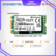 Transcend 1TB SATA III 6Gb/s M.2 2242 3D NAND SSD - TS1TMTS430S