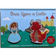 Once Upon A Castle Hallmark Finger Puppet Theater Kid Book +2 Finger Puppets