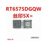 [3PCS] RT6575DGQW Printing Silk 5X = 1J 5X = 1E 5X = 2K 5X = QFN20 RT6575D Brand New Chip