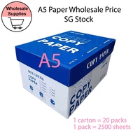 A5 Paper (big box 1 carton=20 reams) Copy Paper Printing Paper – 70gsm 80gsm Bulk Purchase A5 Paper 