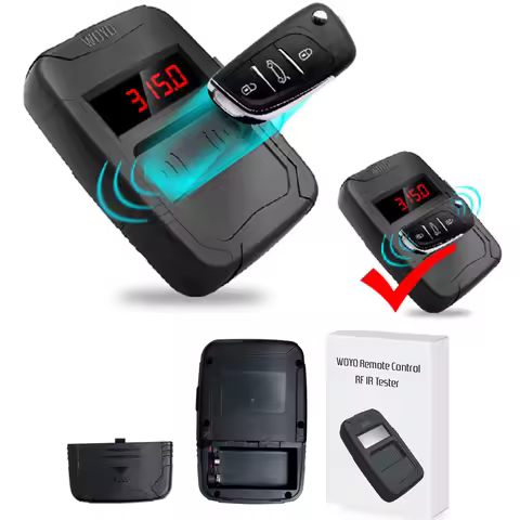 Car Key Fob Tester for CDJR All Keys,PL001 10 MHZ-1000 MHZ Automotive Truck Door Remote Control Test