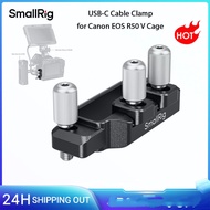 SmallRig EOS R50 V USBC Cable Clamp for HD for Canon EOS R50 V Cage Ensure Stable Data Transssion 55