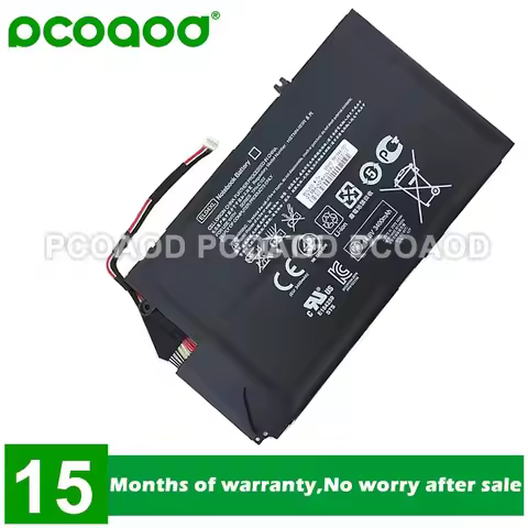 PCOAOD 14.8V 52Wh 3400mAh Model EL04XL TPN-C102 HSTNN-IB3R Battery For HP Envy 4-1000/1100/1200/1043