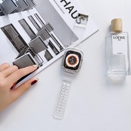 Transparent Silicone Iwatch Band Strap for Apple Watch Ultra 49mm
