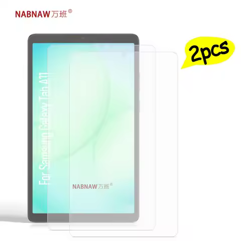 2 Pieces Full HD Tempered Glass Film Screen Protector For Samsung Galaxy Tab A11 8.7-inch Wifi LTE P