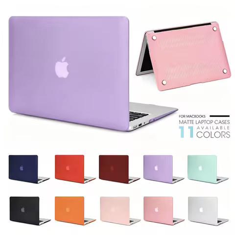 Matte Laptop Case For Apple Macbook Air 13 Pro 11 12 13 15 16 Inch A2337 A1466 A1708 A2179 MacBook F