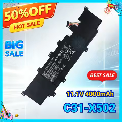 C21-X502 11.1V 4000mAh Laptop Battery for ASUS VivoBook X502 X502C X502CA S500CA S500 S500C PU500C P