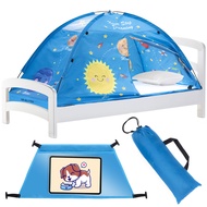 Outer Space Tent for Kids Bed Tent Twin Size Bed tent for girls - Solar System Twin Bed Tents for Bo