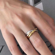 Cartier outlet ring 卡地亞 三環戒指 情侶戒指 對戒