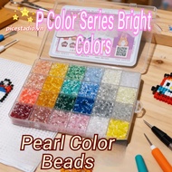 PICESTADIO Perler Beads, 23 Colors 2.6mm Pearlescent Perler Bead, Gifts Heat Press Handmade Handmade