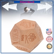 Food Decision Dice  Wooden for Family Gathering