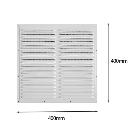 Aluminum Alloy Air Vent Grille Air System Net Cover Screen Heating Cooling Vents Plate Window Square